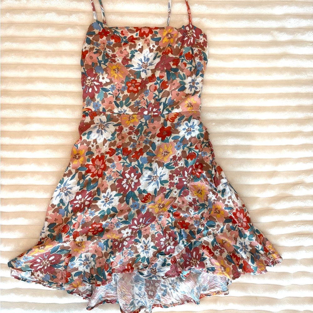Floral Multicolor Junior’s Dress
